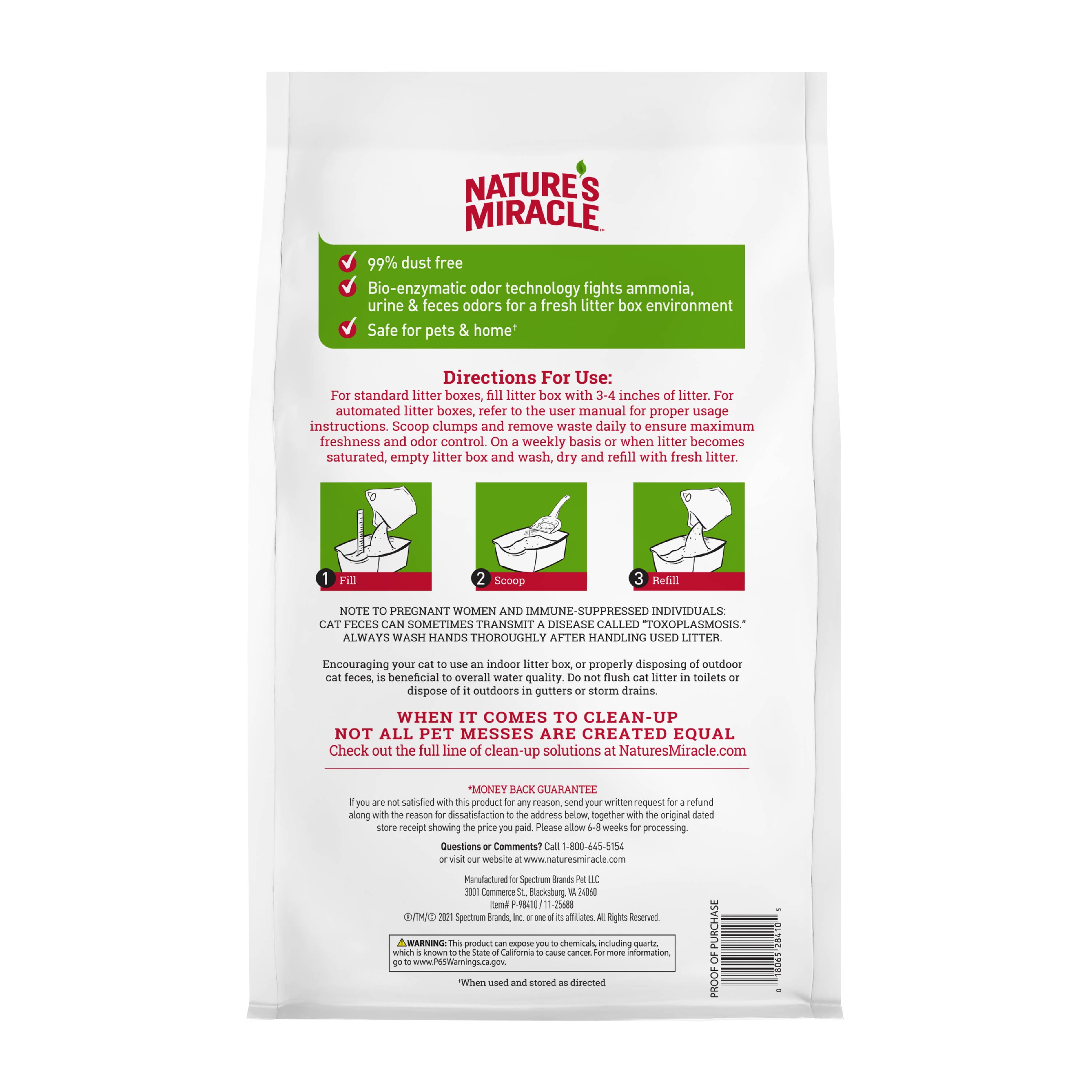 Intense Defense Odor Control Clumping Litter Fragrance Free